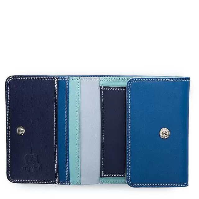 Clearance Mywalit Tray Purse Wallet Denim