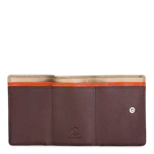 Store Mywalit Tri-Fold Leather Wallet Cacao