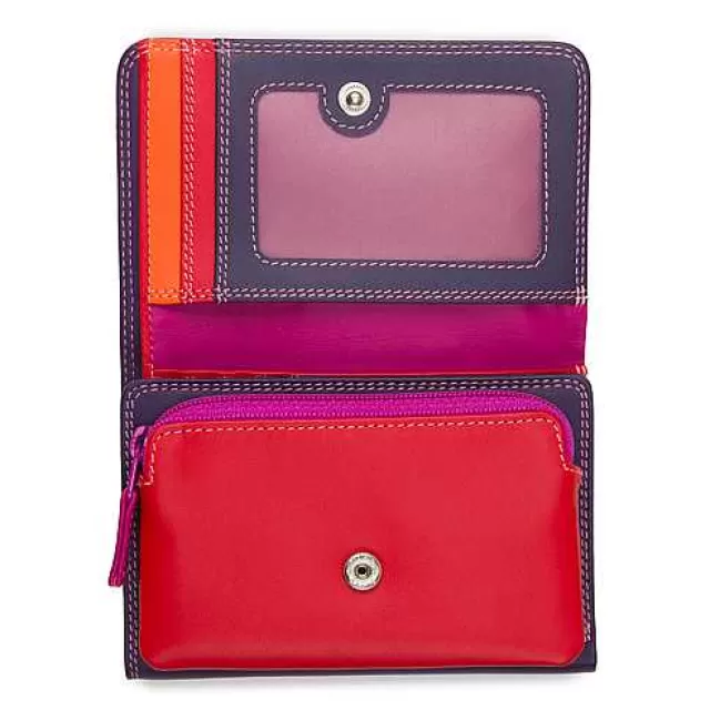 Sale Mywalit Trifold Purse Wallet Sangria Multi