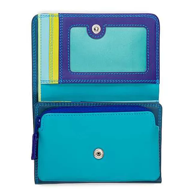 Outlet Mywalit Trifold Purse Wallet Seascape