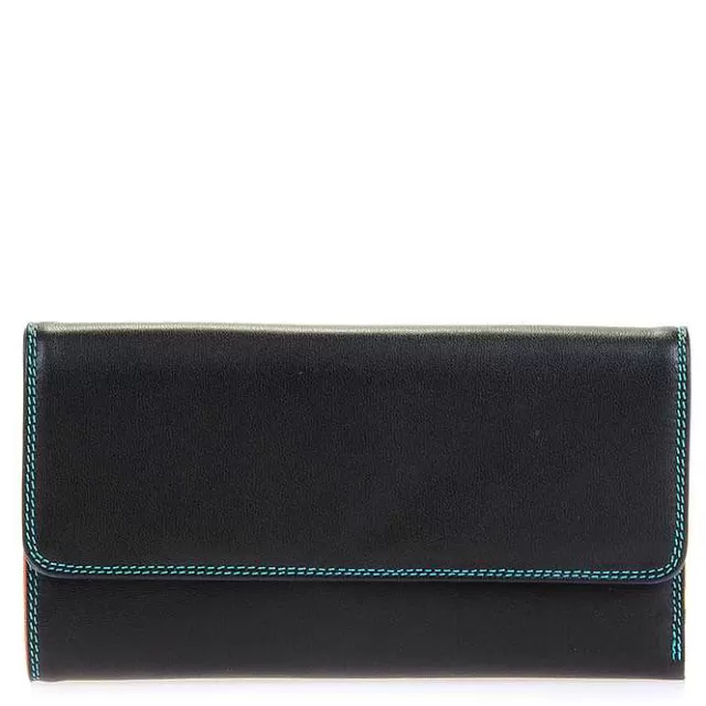 Fashion Mywalit Tri-Fold Zip Wallet Black Pace