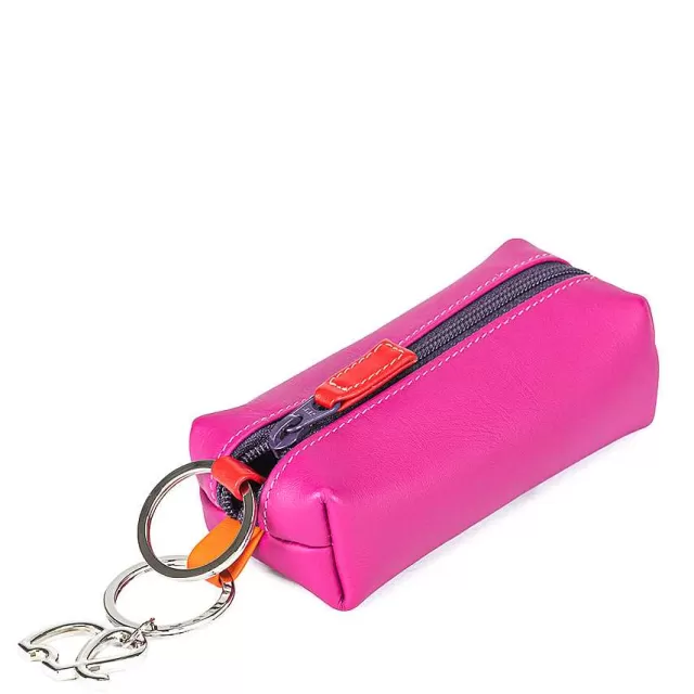 Clearance Mywalit Zip Coin Elephant Key Holder Sangria Multi