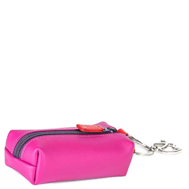Clearance Mywalit Zip Coin Elephant Key Holder Sangria Multi