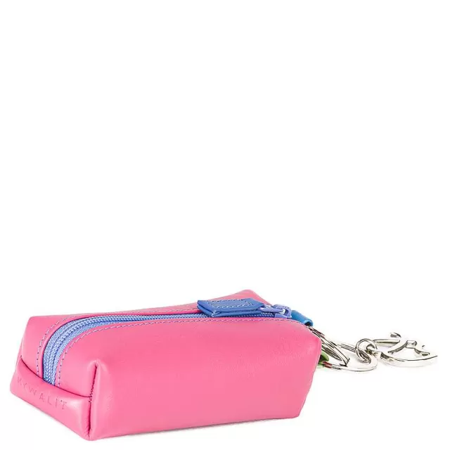 New Mywalit Zip Coin Elephant Key Holder Viola