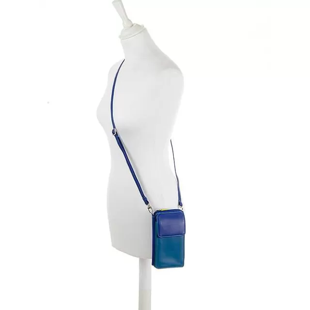 Best Sale Mywalit Zip Round Multi Purse With Shoulder Strap Seascape