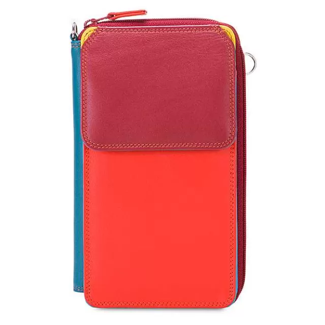 Online Mywalit Zip Round Multi Purse With Shoulder Strap Vesuvio