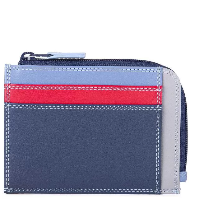 Clearance Mywalit Zipped Coin Purse With C/C Holder Royal