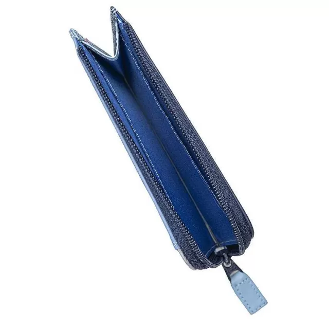 Clearance Mywalit Zipped Coin Purse With C/C Holder Royal
