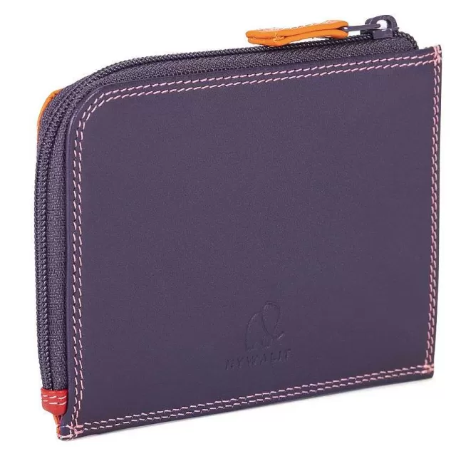 Flash Sale Mywalit Zipped Coin Purse With C/C Holder Sangria Multi